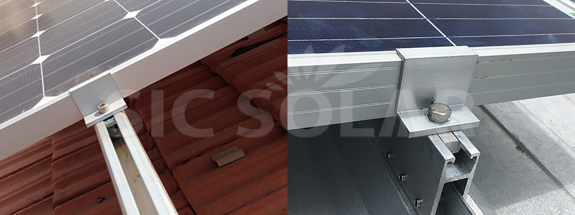 solar rail end clamp